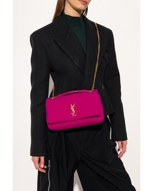 Saint Laurent 'Jamie Medium' Shoulder Bag - Red