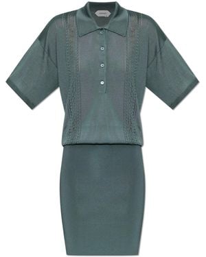 Versace Polo Dress - Green