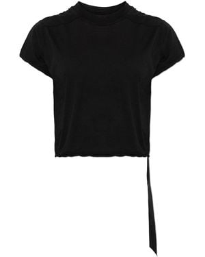Rick Owens Top With A Decorative Stripe - Black