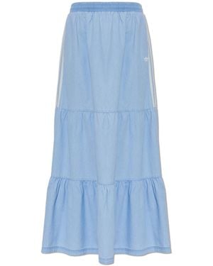 adidas Originals Skirt With Logo - Blue