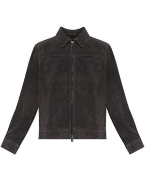 AllSaints 'Rhone' Leather Jacket - Black