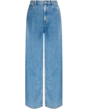 Theory Wide-Leg Jeans - Blue