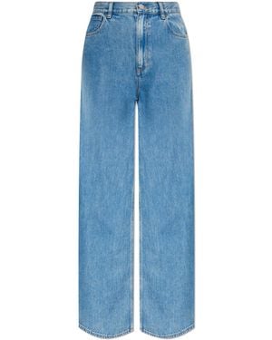 Theory Wide-Leg Jeans - Blue