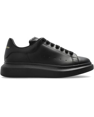 McQueen Sports Shoes With Logo - Black