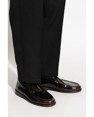 Marsèll Leather Loafers - Black