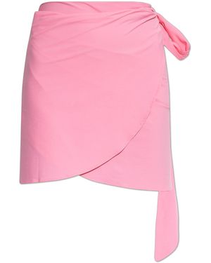 Hunza G Short Pareo 'Sarong' - Pink