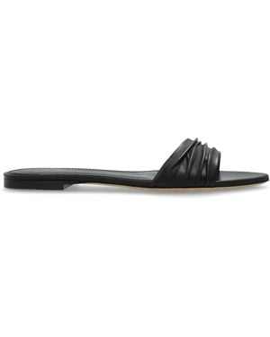 IRO Leather Slides 'Egya' - White