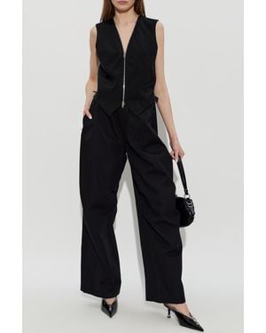 Alexander Wang Vest Made From Combined Materials - Blue