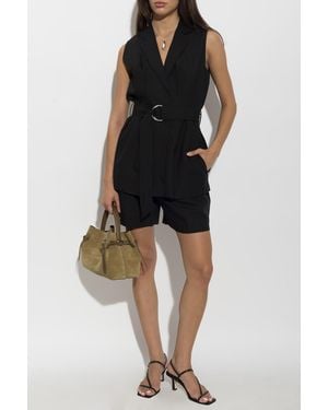 Rag & Bone Vest With Belt - Black