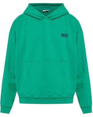 American Vintage Sweatshirt With Logo - Green