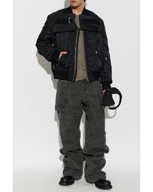 Rick Owens Insulated Bomber Jacket - Black