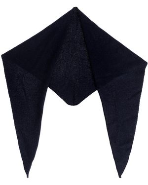 Lisa Yang Cashmere Scarf 'Florianne' - Blue