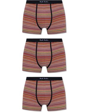 Paul Smith Branded Boxers 3-Pack - Red