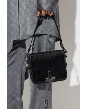 Off-White c/o Virgil Abloh Shoulder Bag 'Binder' - Gray