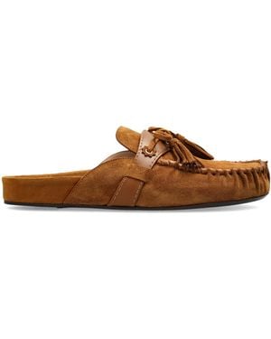 Isabel Marant "Malvin" Slides - Brown