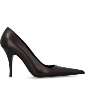 Vetements Leather High Heels - Black