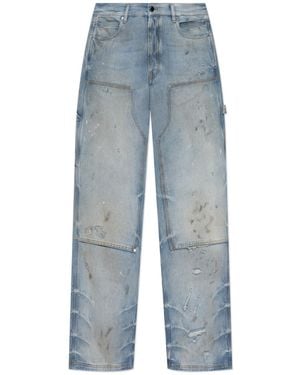Amiri Jeans With A Distressed Effect - Blue