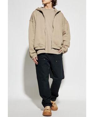 Represent T-Shirt With Logo - Natural