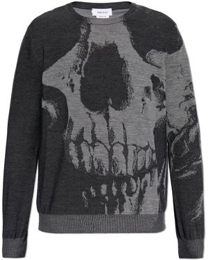 McQueen Wool Jumper - Black