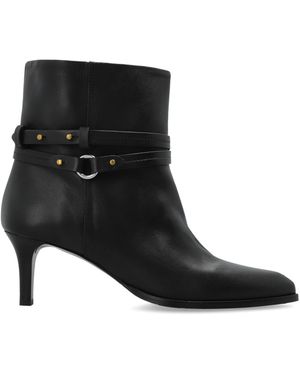 Isabel Marant Heeled Ankle Boots "Meyli" - Black