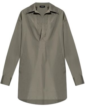 DSquared² V-Neck Dress - Grey