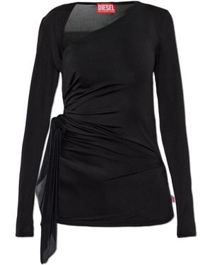 DIESEL Top T-Crissy-Plain - Black
