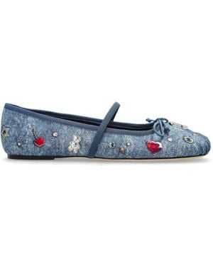 Marc Jacobs Ballet Flats 'The Sabrina' - Blue