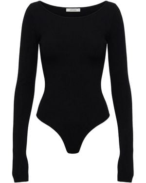 Entire studios Elastic Bodysuit - Black