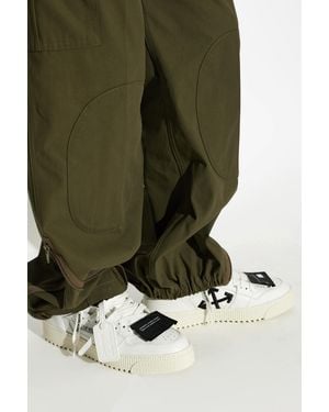 Off-White c/o Virgil Abloh "3.0 Court Low Top" Sports Shoes - Green