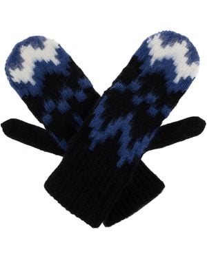Canada Goose Wool Mittens - Blue