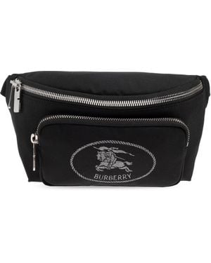 Burberry Dog Waist Bag "Orkney Small" - Blue