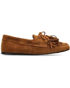 Isabel Marant Suede Shoes "Fersi" - Brown