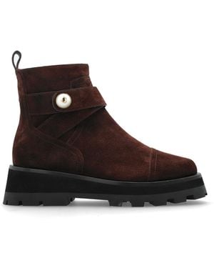 Jimmy Choo 'Meena' Ankle Boots - Brown