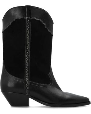 Isabel Marant "Heeled Ankle Boots 'Duerto' - Black