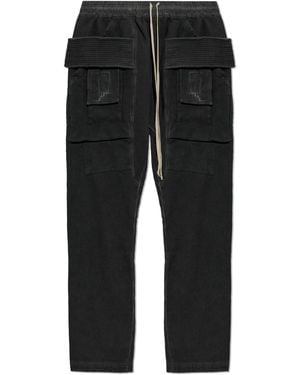 Rick Owens 'Cargo' Trousers - Black