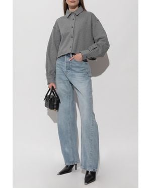 Alexander Wang Sweatshirt With Logo - Gray