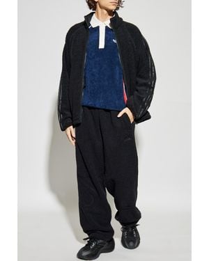 adidas Originals Fleece Pants With Logo - Blue