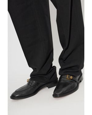 Versace 'Primo' Loafers - Black