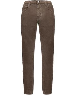 FRAME Slim Trousers - Brown