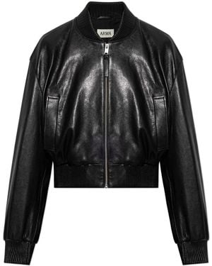 Arma Leather Jacket 'Hannan' - Black