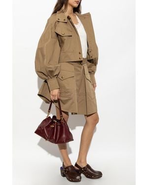 Zimmermann Lace-Trimmed Top - Natural