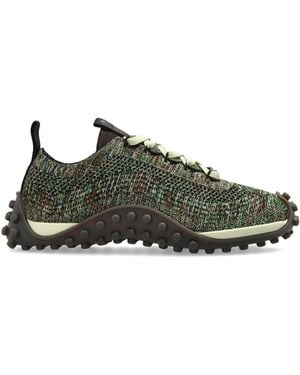 Ami Paris Logo Sneakers - Green