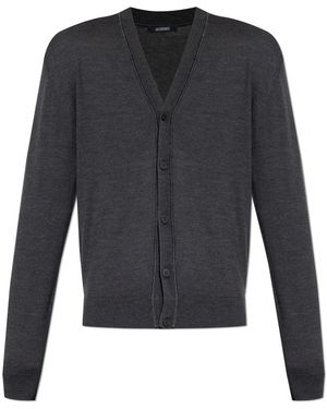 Jacquemus Wool Cardigan 'Brode' - Grey