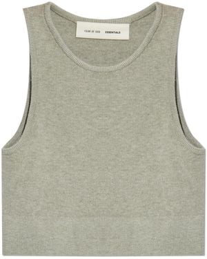 Fear Of God Short Sleeveless Top - Green