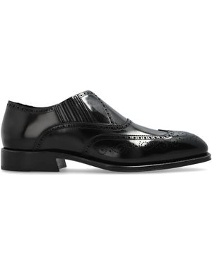 McQueen Leather Shoes - Black
