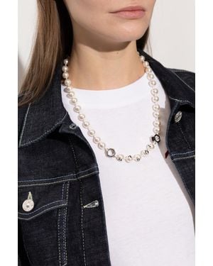 Marni Pearl Necklace - Black