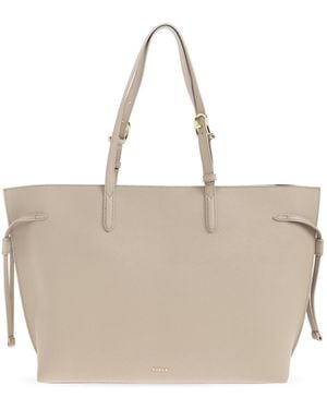 Furla Ava Large Shopper Bag - Natural