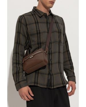 Iceberg Leather Shoulder Bag - Black