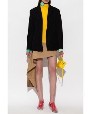Loewe Asymmetrical Skirt - Black