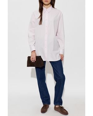 Jil Sander Shirt With Logo - Blue